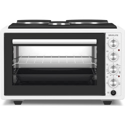 Davoline Urban Chef 3703 WH Ηλεκτρικό Φουρνάκι 37lt με 2 Εστίες