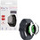 Volte-Tel Πλαστική Θήκη Tempered Glass για Samsung Galaxy Watch 4 44mm Λευκή