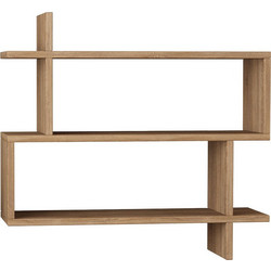 Megapap Βιβλιοθήκη Τοίχου 70x22x65.5cm GP037-0037,2
