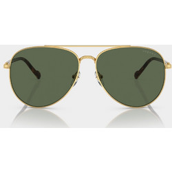 Vogue VO4290S Ανδρικά Γυαλιά Ηλίου Aviator Μεταλλικά Χρυσά με Πράσινο Φακό