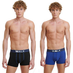 Walk Ανδρικά Μποξεράκια Σετ 2Pack W1762-3-0247