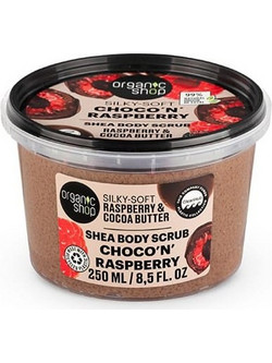Natura Siberica Organic Shop Choco'n'Raspberry Scrub Σώματος 250ml