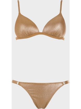 Gsecret Bikini Set Τριγωνάκι Χρυσό C60280-33102