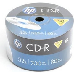 HP HPCD50S Εγγράψιμα CD-R 52x 700MB 50τμχ