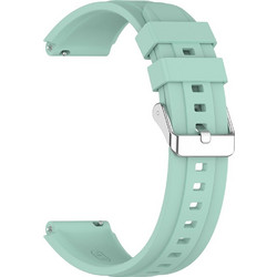 Techsuit Watchband W075 Λουράκι Σιλικόνης Teal (Universal 18mm)