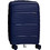Sidirela E-0563 Βαλίτσα Καμπίνας 55x36x22cm με 4 Ρόδες Navy Μπλε
