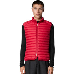 Save The Duck Αμάνικο Ανδρικό Μπουφάν Puffer Κόκκινο D82410MGIGA17-70014