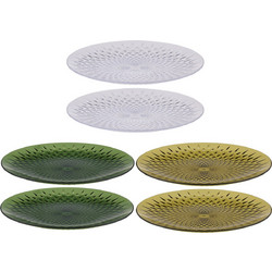 Alpina Πιάτα Ρηχά Γυάλινα 20cm 2τμχ 06451151