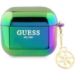 Guess 4G Charm Logo Collection Θήκη Σιλικόνης για Apple AirPods 3 Πολύχρωμη