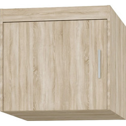 PoliHome Μονόφυλλο Πατάρι Ντουλάπας Ester 1D3S Sonoma 59.9x53x55cm 162763669