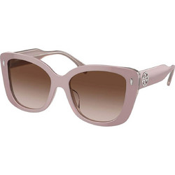 Tory Burch TB7198U 194713 Γυναικεία Γυαλιά Ηλίου Πεταλούδα Κοκάλινα Ροζ με Καφέ Degradee Φακό