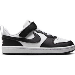 Nike Court Borough Παιδικά Sneakers Μαύρα Λευκά DV5457-131