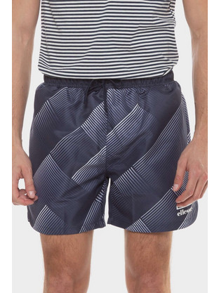 Ellesse Somini Ανδρικό Μαγιό Σορτς με Σχέδια Μαύρο SXZ21907