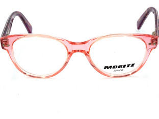 Moritz BB1142 BK08 Γυναικείος Σκελετός Γυαλιών Οράσεως Κοκάλινος Μαύρος Ροζ