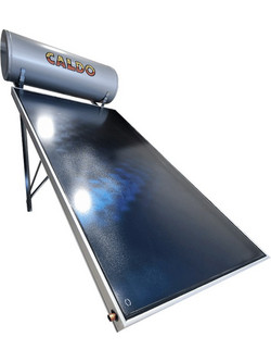 Caldo Base RAL Ηλιακός Θερμοσίφωνας 120lt 2m² Γαλβανιζέ Διπλής Ενέργειας