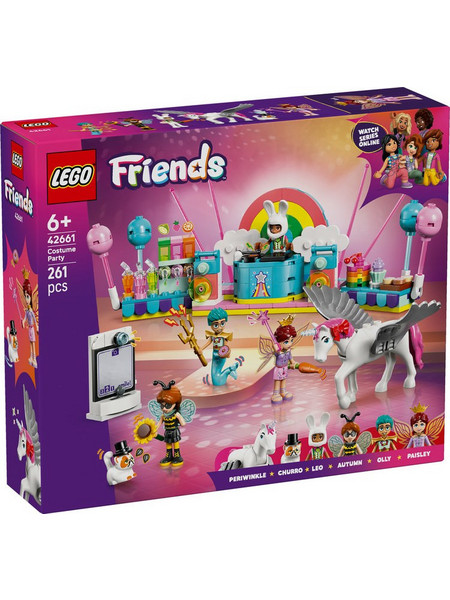 Lego Friends Costume Party with Unicorn & Fairy για 6+ Ετών 42661