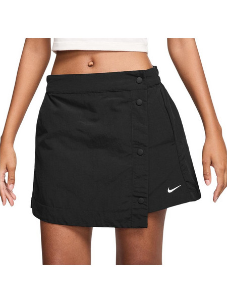 Nike Sportswear Essential Μίνι Φούστα Υφασμάτινη Σορτς Μαύρη HM6979-010