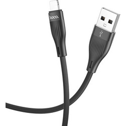 Hoco DU45 USB-A to Lightning Cable 1m Black 6942007622806
