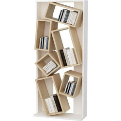 Hanah Home Carmen Βιβλιοθήκη 63x24x153.6cm 875ZNA4609