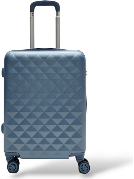 Playbags Collection PS067C Βαλίτσα Καμπίνας 55x40x20cm με 4 Ρόδες Γαλάζια