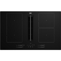 Beko HIXI 84700 UF Επαγωγική Εστία Αυτόνομη με Ενσωματωμένο Απορροφητήρα & Λειτουργία Κλειδώματος 80x52cm