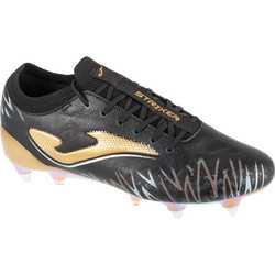 Joma Striker 2501 SG STRIKS2501SG Ποδοσφαιρικά Παπούτσια με Τάπες Μαύρα Χρυσά