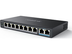 Reolink RLA-PS1 Unmanaged L2 Switch με 8 Θύρες Ethernet 1000Mbps