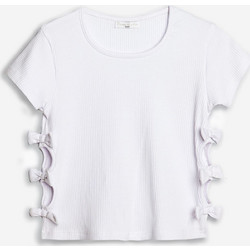 Funky Παιδικό Crop Top Κοντομάνικο Λευκό 125-505110-2