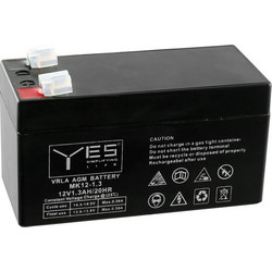 Yes MK12-1.3 F1 Μπαταρία VRLA-AGM 12V 1.3Ah