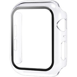 Sonique Πλαστική Θήκη Tempered Glass για Apple Watch 1 / 2 / 3 38mm Διαφανής