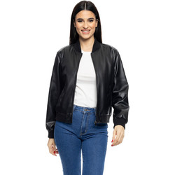 Splendid Γυναικείο Μπουφάν Bomber Μακρύ Μαύρο 53-101-030