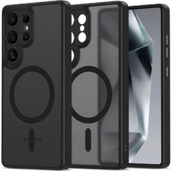 Tech-Protect MagCam Magsafe Back Cover Matte Black (Samsung Galaxy S25 Ultra)