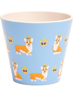 Quy Cup Ποτήρι Καφέ Πλαστικό The Queen Γαλάζιο 90ml RPETBAMB10-1016