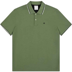Champion Ανδρική Αθλητική Μπλούζα Polo Χακί 220897-GS128