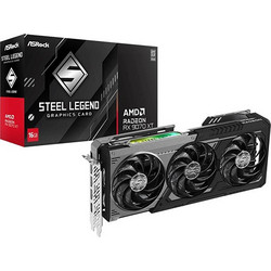 Asrock Radeon RX 9070 XT 16GB GDDR6 Steel Legend Dark Κάρτα Γραφικών