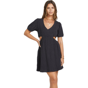 Billabong Mini Καλοκαιρινό Βραδινό Φόρεμα Μαύρο 24B131527-BSD