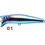 Blue Blue Gaboz 65 Τεχνητό Δόλωμα Ψαράκι 6.5cm 6gr 01