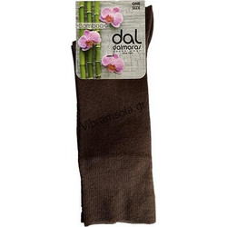 Dal Bamboo Γυναικείες Κάλτσες Σοκολατί 640