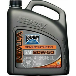 Bel Ray V-Twin Ημισυνθετικό Λάδι Μηχανής 4T 20W-50 4lt
