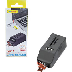 Andowl Q-HU17 Card Reader USB-A 3.2 Gen 1 για SD / microSD / Memory Stick