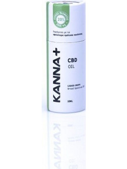 Kanna+ Έλαιο Κάνναβης 20% CBD 2000mg 10ml