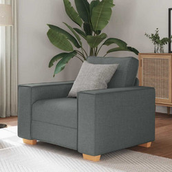 vidaXL Πολυθρόνα Κρεβάτι Γκρι 4104961