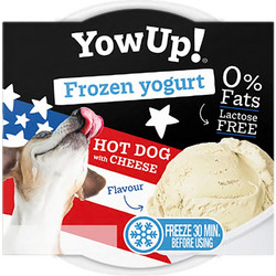 YowUp Frozen Yogurt with Hot Dog & Cheese 110gr