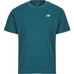 New Balance Small Logo Ανδρικό Αθλητικό T-Shirt Πετρόλ MT41509-DOE