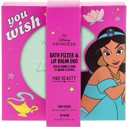 Mad Beauty Disney Princess Jasmine Bath Fizzer & Lip Balm