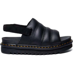 Dr. Martens Kole Athena Δερμάτινα Γυναικεία Σανδάλια Μαύρα 41358001