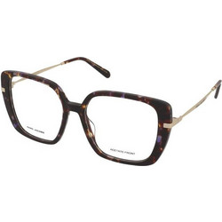 Marc Jacobs MARC834 DEX Γυναικείος Σκελετός Γυαλιών Οράσεως Κοκάλινος Μεταλλικός Χρυσός Καφέ