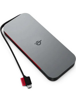 Lenovo Go Wireless Power Bank 10000mAh 30W Quick Charge 3.0 & Power Delivery Silver