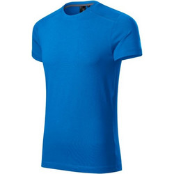 Malfini Ανδρικό Αθλητικό T-Shirt Μπλε MLI-15070