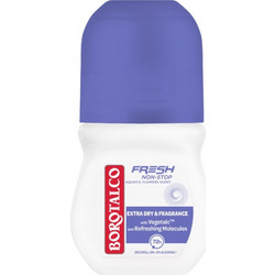 Borotalco Fresh Non-Stop Aquatic Flowers Γυναικείο Αποσμητικό Roll On 72h 50ml